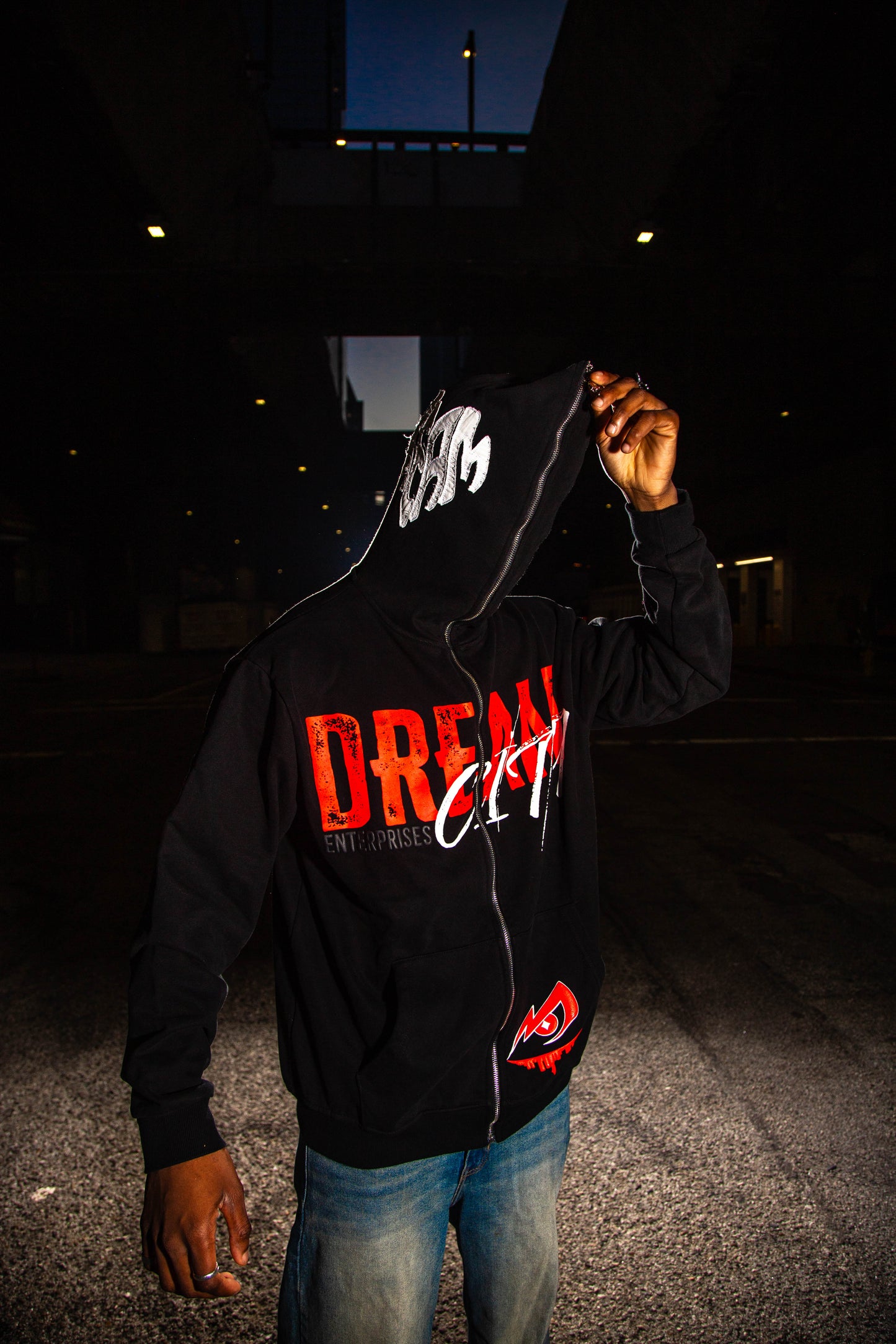 'Bloody Murda' Full-Zip Hoodie