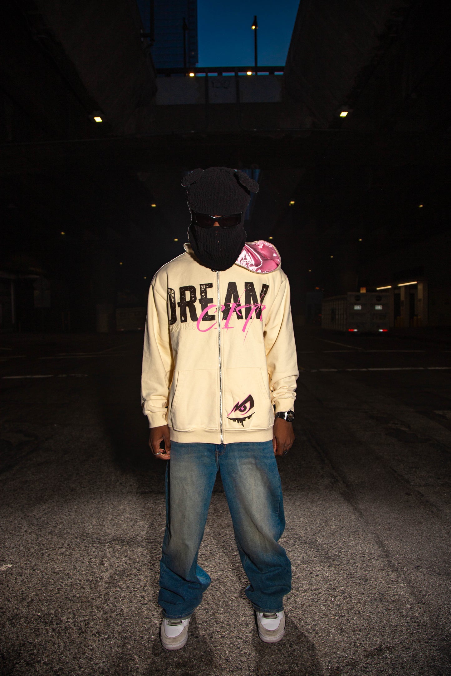 'C.R.E.A.M' Full-Zip Hoodie