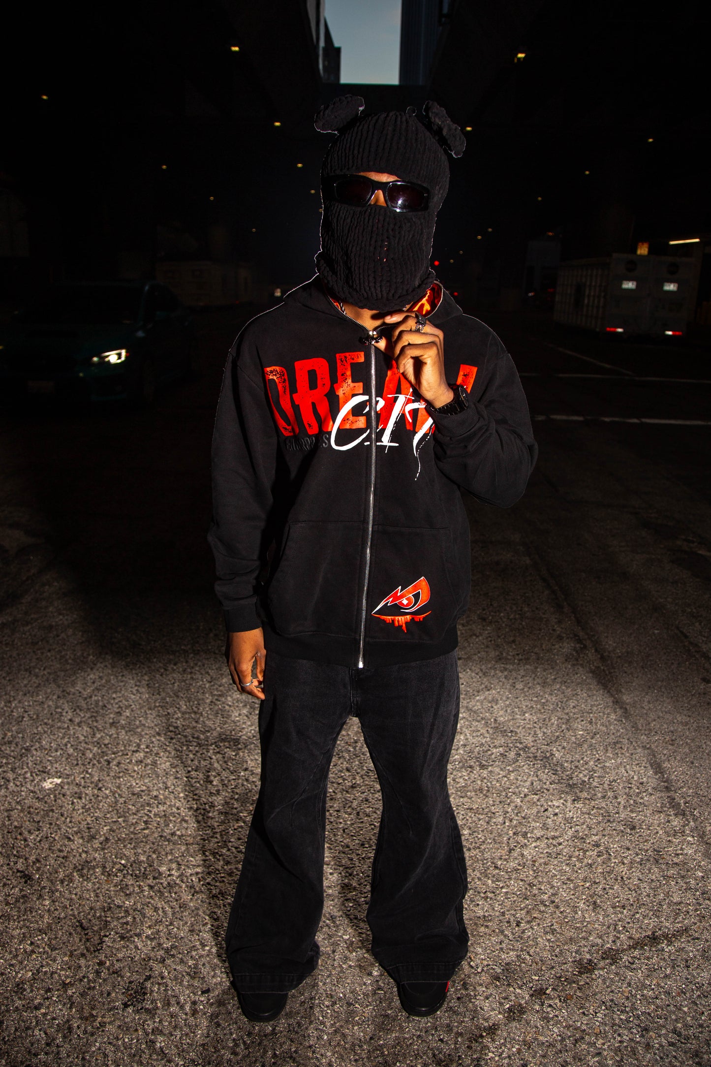 'Bloody Murda' Full-Zip Hoodie