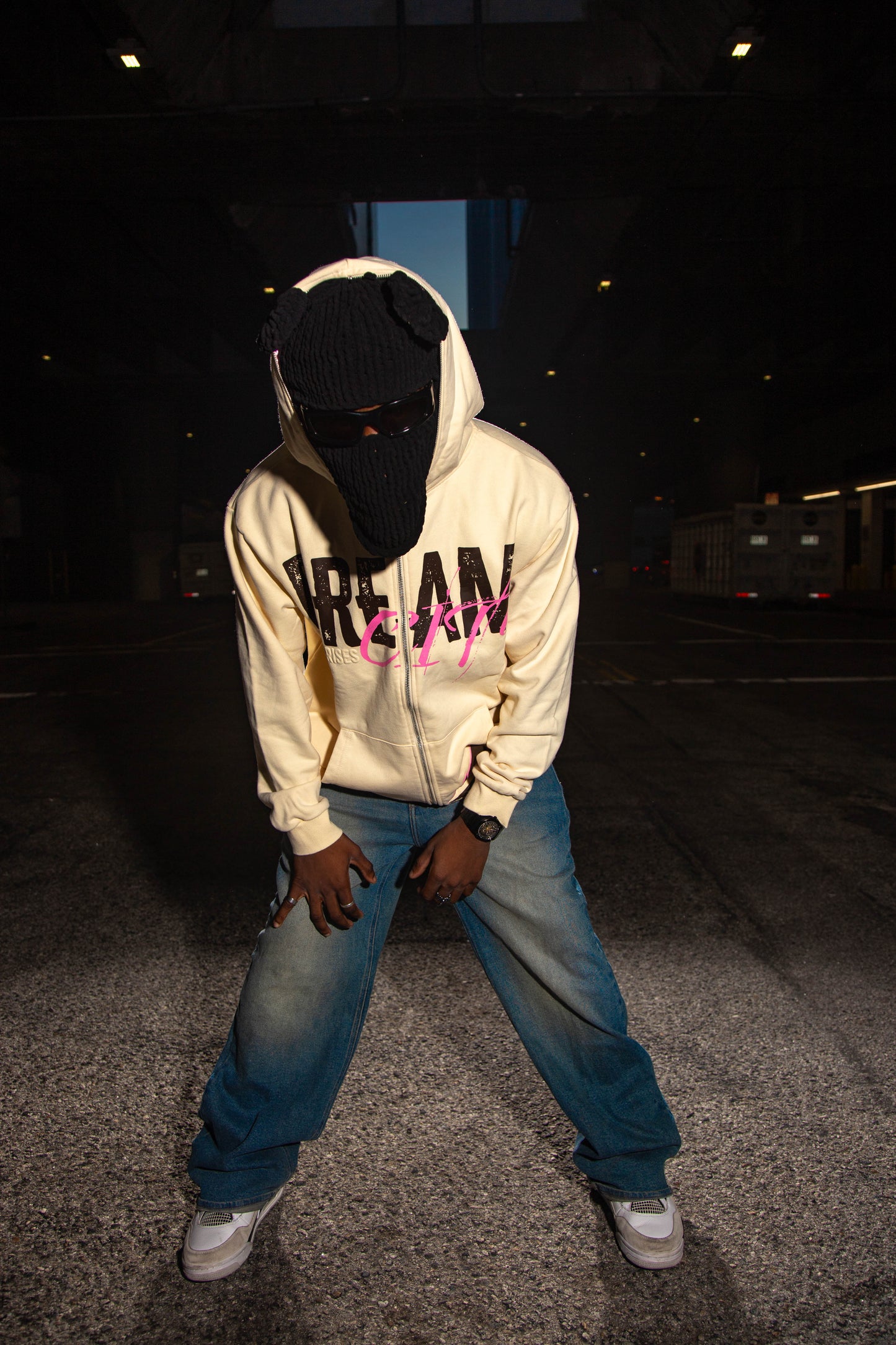 'C.R.E.A.M' Full-Zip Hoodie